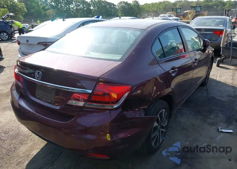 2015 Honda Civic Ex z USA, uszkodzony, nr VIN 19XFB2F8XFE227841
